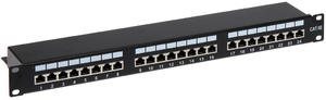 PATCH PANEL RJ-45 DO SZAFY RACK 24 PORTY RJ45 FTP kat 5e PP-24/RJ-C/FTP - 2860182698