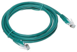 PATCHCORD RJ-45 1.5 m PRZEWD LAN RJ45 UTP kat. 6 RJ45/6/1.5-GREEN - 2867445512