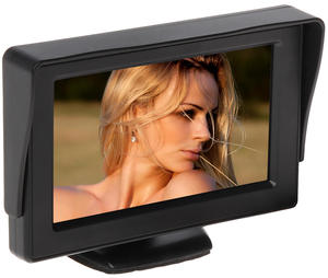 MONITOR SAMOCHODOWY 4.3" DO KAMERY COFANIA TFT-4.3/CAR-1 - 2877586253