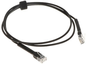 PATCHCORD RJ45 1m UTP kat. 6 CIENKI ELASTYCZNY KABEL LAN RJ-45 1 m UBIQUITI UC-PATCH-1M-RJ45-BK - 2864244134