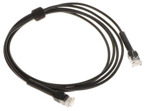 PATCHCORD RJ45 2m UTP kat. 6 CIENKI ELASTYCZNY KABEL LAN RJ-45 2 m UBIQUITI UC-PATCH-2M-RJ45-BK - 2869979770