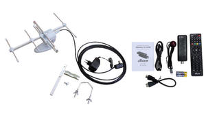 MINI TUNER DEKODER DVB-T DVB-T2 H.265 HEVC SIGNAL T2MINI + ANTENA MINIYAGI - 2869271916