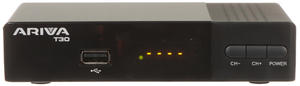 TUNER CYFROWY HD DEKODER DVB-T DVB-T2 H.265 HEVC ODBIORNIK TELEWIZJI NAZIEMNEJ FERGUSON FERG-ARIVA-T30 - 2874946545