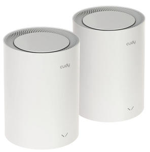 DOMOWY SYSTEM WI-FI CUDY-M1800/2 Wi-Fi 6, 2.4 GHz, 5 GHz, 574 Mb/s + 1201 Mb/s - 2871558206