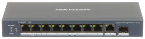 SWITCH POE 8 PORTW + UPLINK + SFP HIKVISION DS-3E0510HP-E - 2875269522