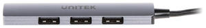 HUB USB 3.0 ROZGAʬNIK USB 4 PORTY UNITEK H1208B - 2878391267