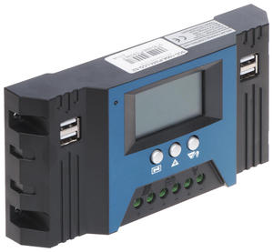 REGULATOR SOLARNY ADOWANIA AKUMULATORW SCC-100A-PWM-LCD-S2 - 2878848984