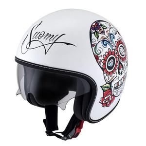 Kask SUOMY ROKK calavera white - 2878243173