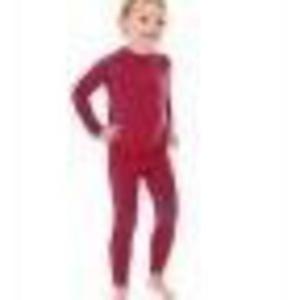 Brubeck Spodnie dziewczce THERMO Kids rubinowy - 2878243337