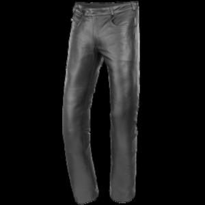 BUSE Spodnie moto. skrzane Lederjeans czarne - 2878841371