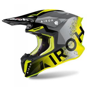 AIROH KASK OFF-ROAD TWIST 2.0 BIT YELLOW GLOSS - 2878845231