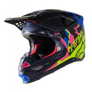 ALPINESTARS KASK OFF-ROAD SUPERTECH S-M8 ECHO B/BL - 2878845534