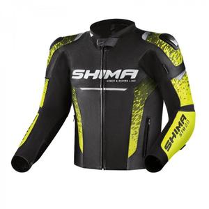 SHIMA KURTKA MOTOCYKLOWA STR 2.0 JKT BLK FLUO - 2878249969