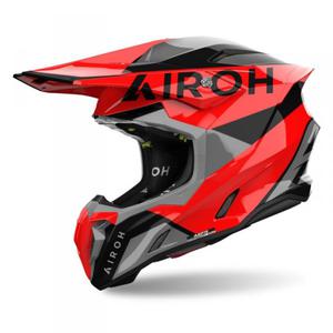 AIROH KASK OFF-ROAD TWIST 3 KING RED GLOSS - 2878848088