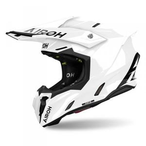 AIROH KASK OFF-ROAD TWIST 3 COLOR WHITE GLOSS - 2878848095