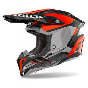 AIROH KASK OFF-ROAD AVIATOR 3 SABER ORANGE GLOSS - 2878848109