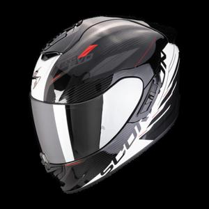 SCORPION KASK INTEGRALNY EXO-1400 EVO II LUMA B/WH - 2878253502