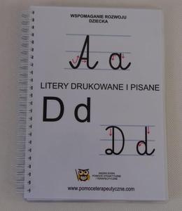 Ksika - litery pisane i drukowane A5 - 2842680302