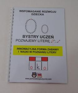 Bystry ucze. Poznajemy liter "O";o". Format A4 - 2862517967