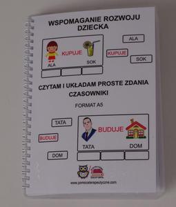 Czytam i ukadam proste zdania. Czasowniki. Format A5 - 2862857779