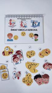 wiat emocji dziecka - z naklejonym rzepem - 2862857818