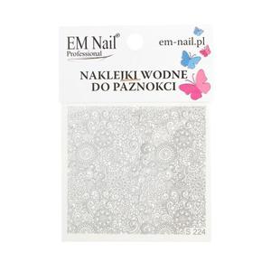 Naklejki wodne do paznokci - Motyw 1 (S224) - 2855012876