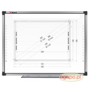 Tablica interaktywna (podczerwie) Returnstar IQ Board IR-D 87 + pka interaktywna i klawisze funkcyjne - 2879654939