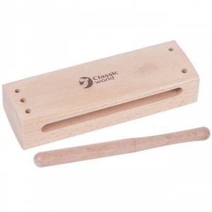 CLASSIC WORLD EDU Instrument Perkusyjny Wooden Block (Pudeko akustyczne) - 2876312662