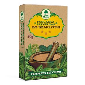 Podlaska Przyprawa do Szarlotki 50g - Dary Natury "przyprawy bez chemii" - 2853308864