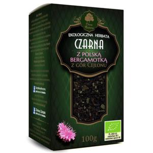 Herbata Czarna Z polsk bergamotk EKO 100g - Dary Natury - 2862352065