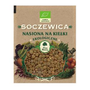 Soczewica 50g - Nasiona na kieki EKO - Dary Natury - 2868318777