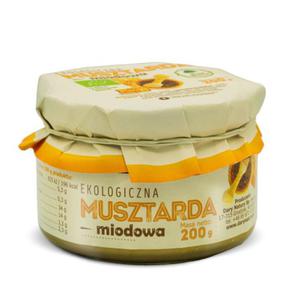 Musztarda miodowa EKO 200 g - Dary Natury - 2868148427