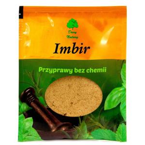 Imbir 30g - Dary Natury "przyprawy bez chemii" - w saszetce - 2822284115