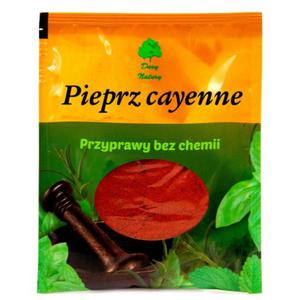 Pieprz Cayenne 30g - Dary Natury "przyprawy bez chemii" - w saszetce - 2869405500