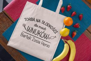 Torba zakupowa Sodkoci dla wnukw - 2867007896