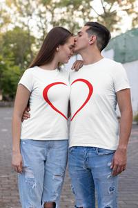 JEDNO SERCE - koszulki dla par (komplet 2 szt.) - 2859107681