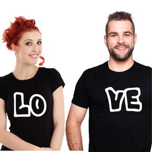 LO VE - koszulki dla par (komplet 2 szt.) - 2859107682