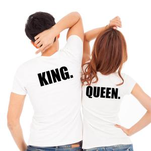 KING QUEEN - koszulki dla par (komplet 2 szt.) - 2859107728