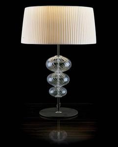 Lampka stojca Vintage MUSA TA chrom/biaa - biay \ Chrom - 2665591782