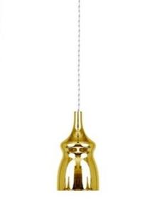 Lampa Wiszca Studio Italia Design Nostalgia Glass Small zoty LED - 2846987257