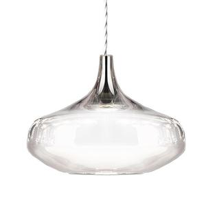 Lampa Wiszca Studio Italia Design Nostalgia Glass Large przezroczysta LED - 2846987264