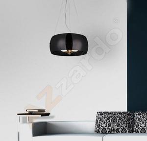 AZZARDO COSMO 2 2901-3PB Black Lampa Wiszca - 2665573868