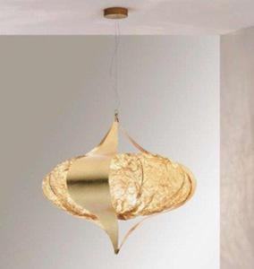 Lampa Carlesso AMON S60 gold - 2665576445