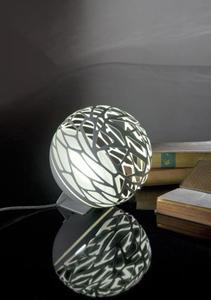 Studio Italia Design KELLY Mini Sphere Lampa Stojca 18 cm biaa - 2665585196