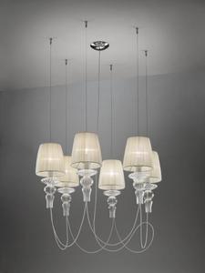 Lampa wiszca Evi Style GADORA SO6 - Biay - 2665587879