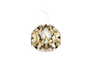 Lampa wiszca SLAMP Flora medium gold 50 cm - 2665588535