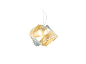 Lampa wiszca SLAMP Gemmy Prisma gold 42 cm - 2665588854