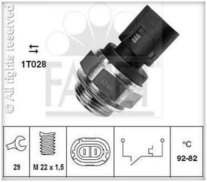 Termowcznik wentylatora 37250 - 2833173693