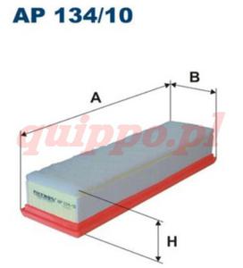 Filtr powietrza AP134/10 - 2833177317