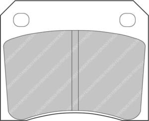 Klocki hamulcowe Ferodo DS3000 ALFA ROMEO 146 1.4 Przd - 2827971173